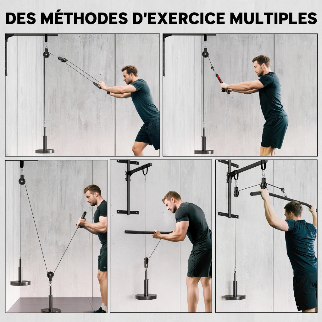 Macchina per cavi da palestra ¨C Minimal ¨C Grigio