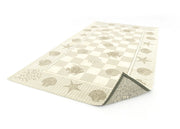 Tappeto Velour Antiscivolo Modello Marino By Suardi - 85x150cm - Beige
