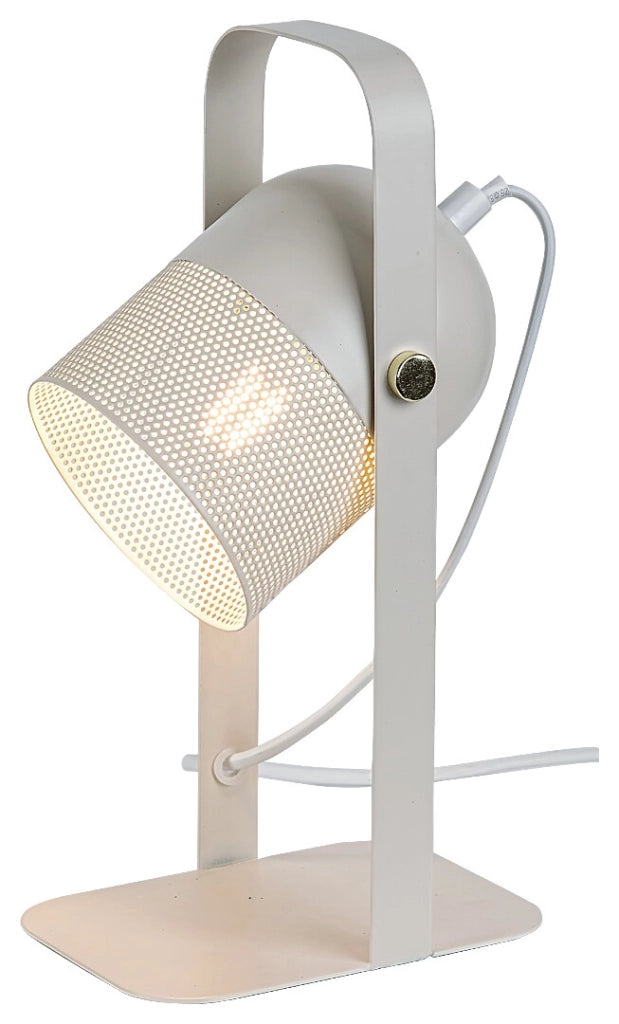 Lampada da scrivania industriale beige E14 Ronnie Rabalux