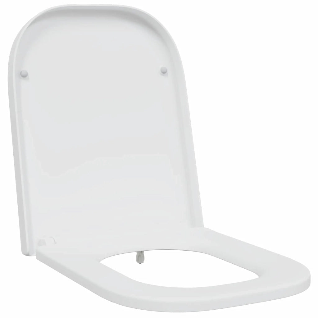 Sedile del WC Bianco 47,5 x 35 x 3,6 cm Duroplast 42002361