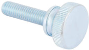 Manubrio a Manubrio a Vite M8 - 10 Pezzi - Acciaio di Carbonio Verniciato - Testa a Nodi - Accessorio - Qualità Professionale - Manubrio a Vite in Acciaio