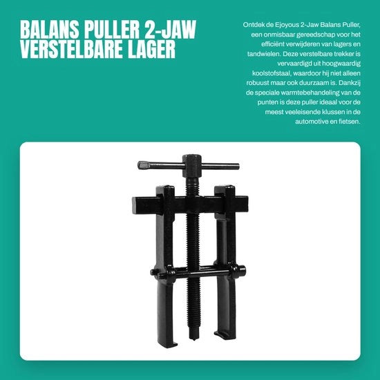 Estrattore di Bielle adattabile 15,2 cm - Pulley per Bielle rimovibile - Strumento di rimozione del rullo - Carbonio Acciaio - Duraturo e Robusto - Estrattore di Bielle