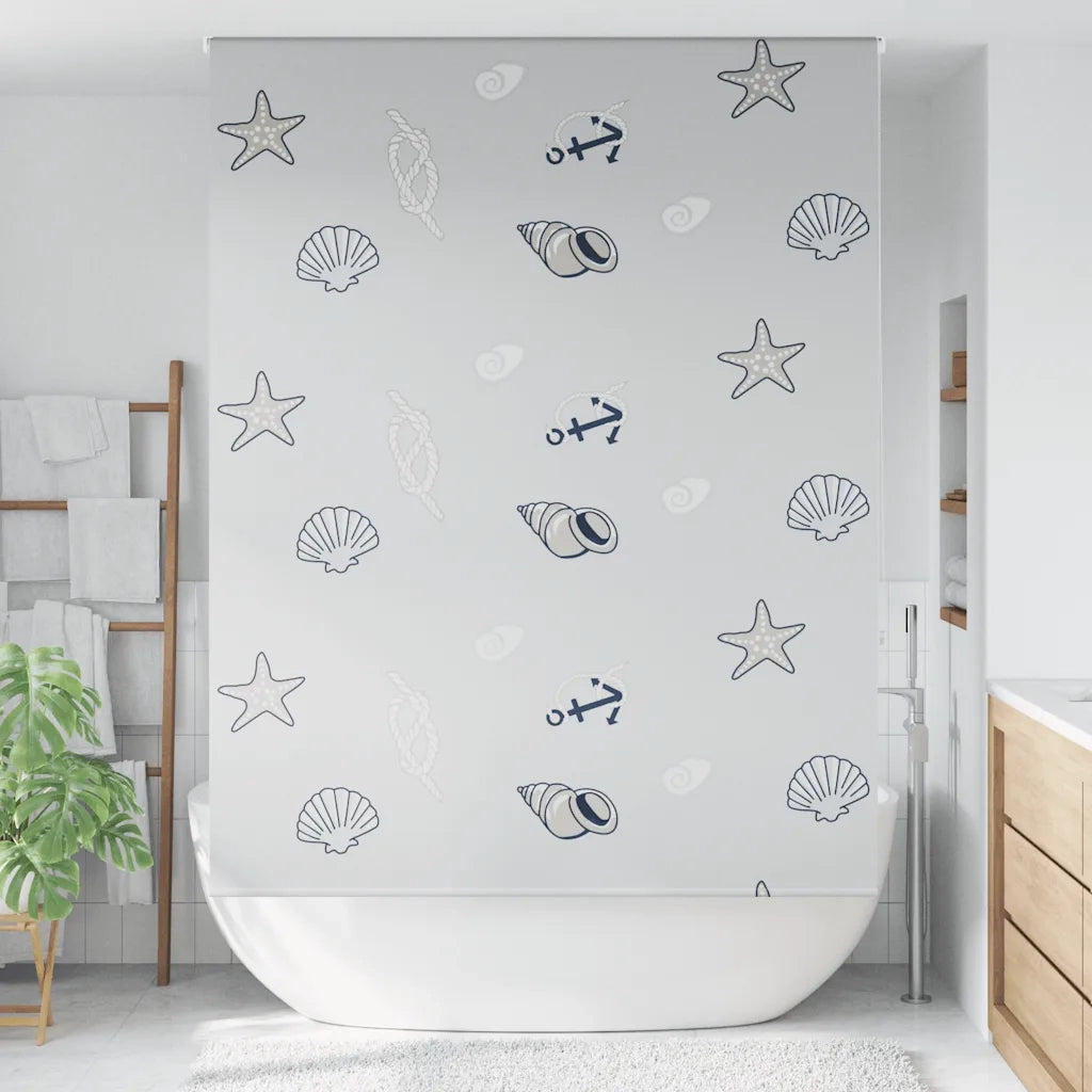 Tenda a Rullo Doccia-Tenda doccia a rullo 160x240 cm Larghezza Tessuto 156 cm 366933