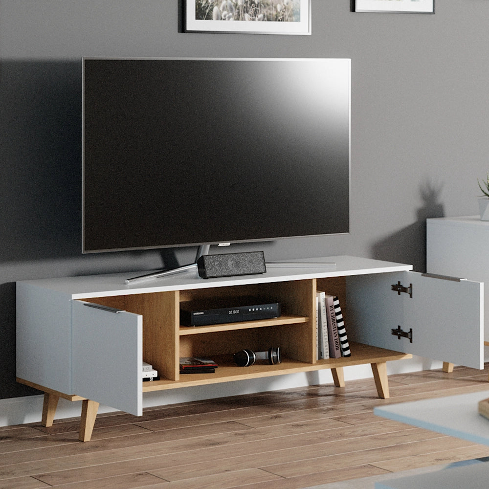 Vicco Mobile tv Bianco 138 x 49 cm