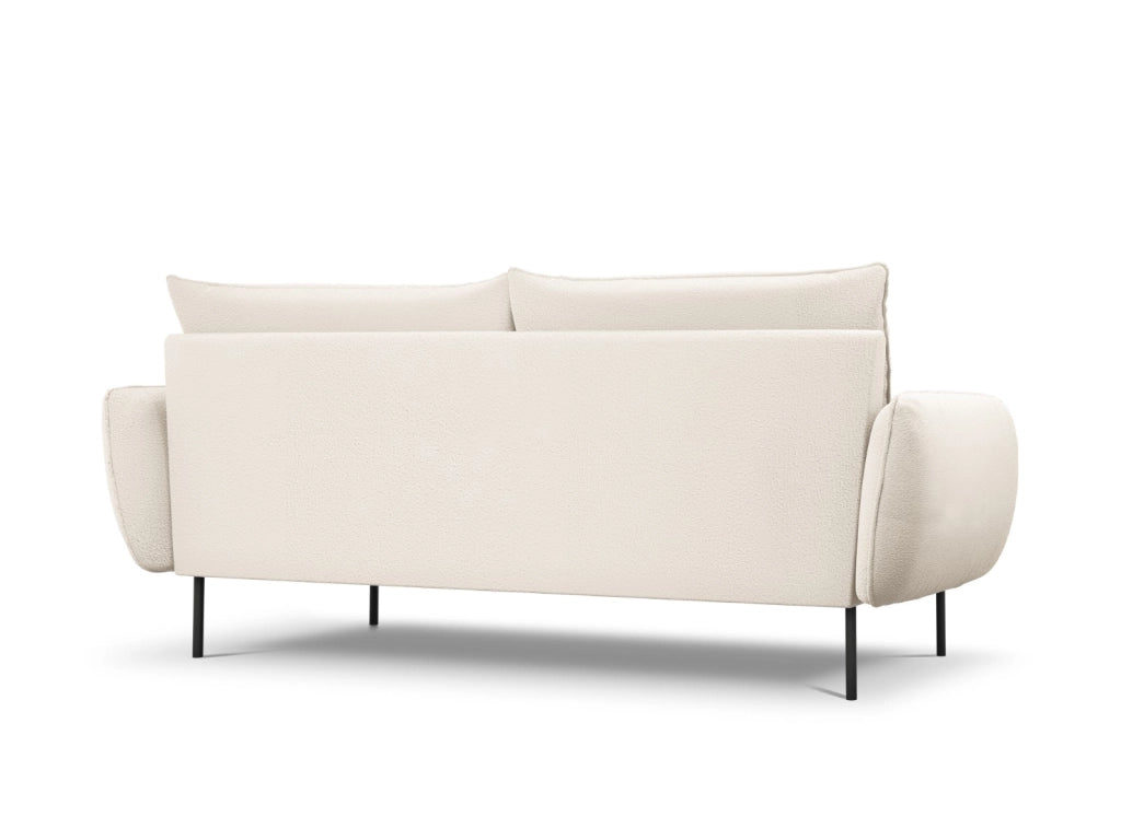 Cosmopolitan Design - Divano "Vienna" 4 posti in bouclé beige 