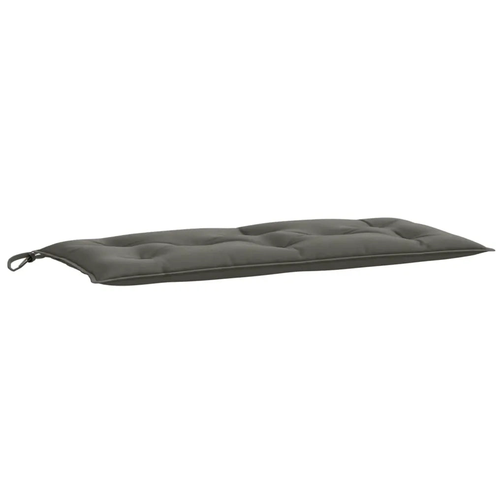 Cuscino Panca Giardino-Cuscini per panchina da esterno Grigio Scuro M¨¦lange 100x50x7 cm Tessuto 880233