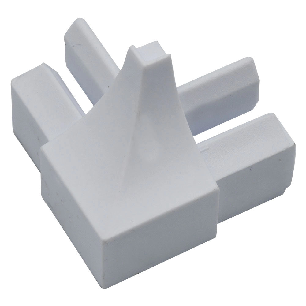 RACCORDO ESTERNO PROFILO SGUSCIO h. 10 mm- 20 pezzi