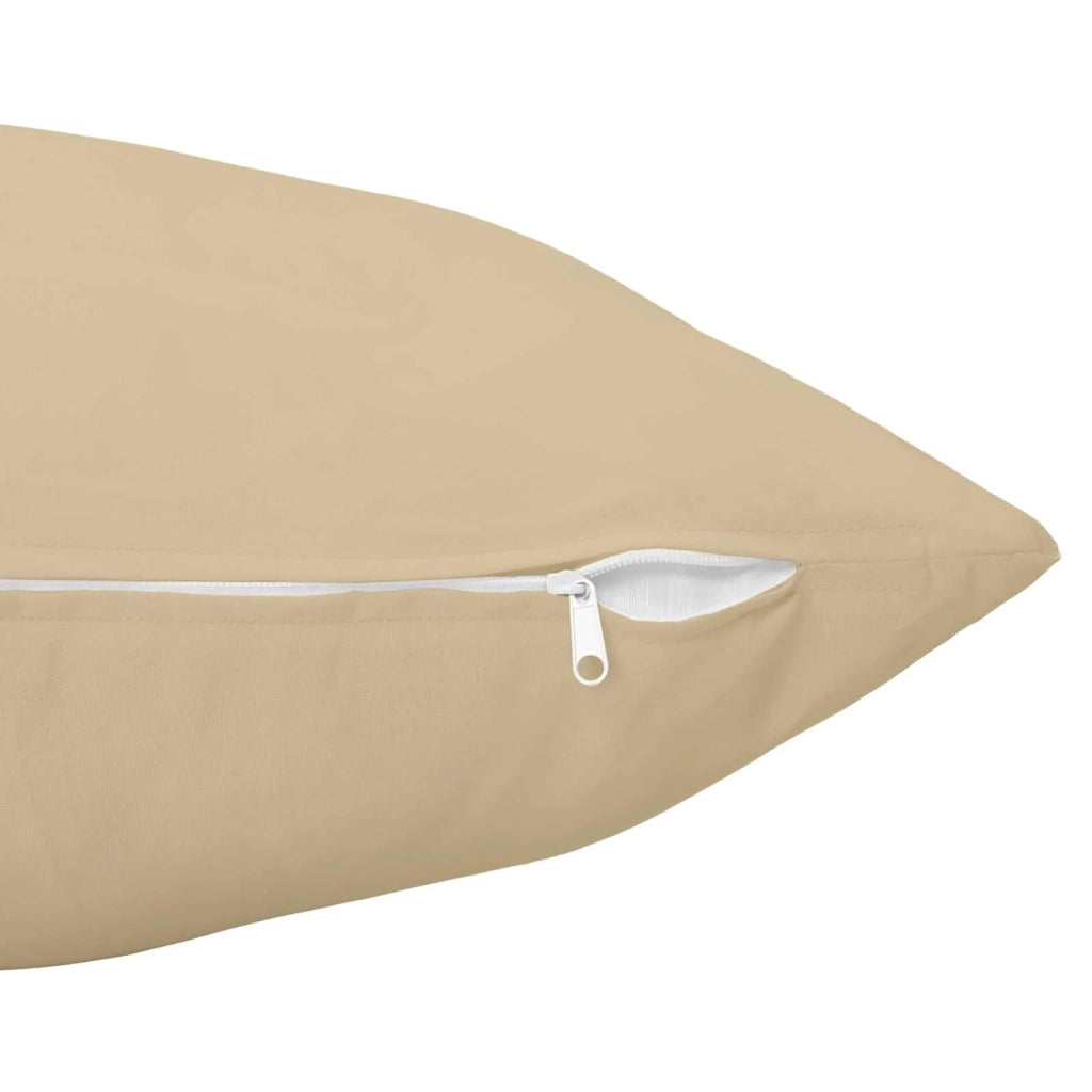 Federa 6 pcs HEERLEN Beige 30 x 50 cm Poliestere 907822