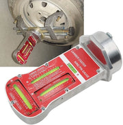 Strumento di allineamento ruote magnetico - strumento di allineamento ruota - angolo di camber/angolo di caster/angolo kingpin - alta qualità metallo - duraturo e preciso - strumento di allineamento ruota con misuratore