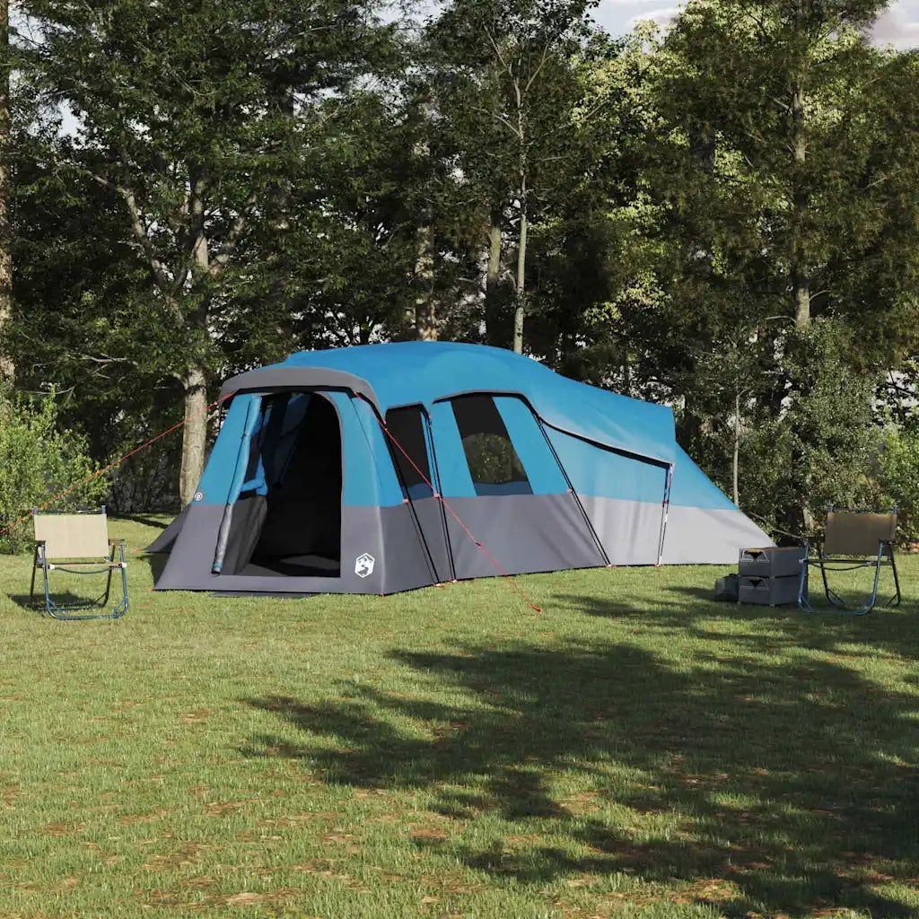Tenda Familiare con tetto Blu 762 x 655 x 218 cm taffetà 42001155