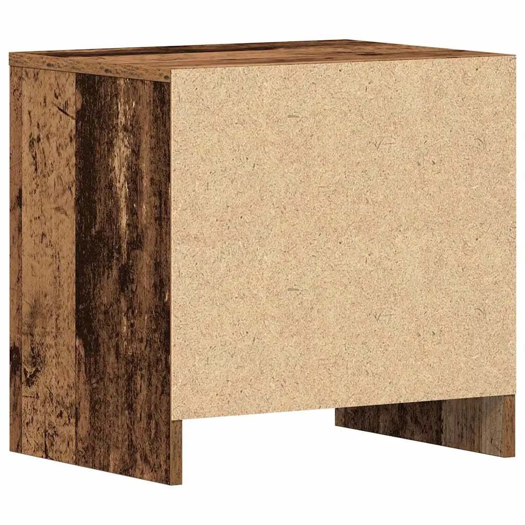 Set di 2 Comodini | Armadio da Notte | Mobiletto da notte Legno vecchio 45 x 34 x 44,5 cm