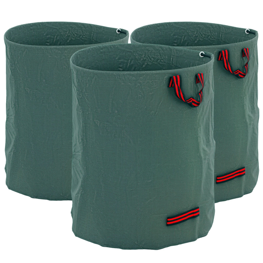 Set 3 Sacchi per Rifiuti da Giardino ¨C Minimal ¨C Verde, ?67x84 cm