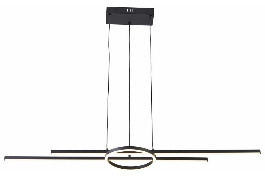 Lampada sospensione Reality Xandra LED 36W nera 100cm