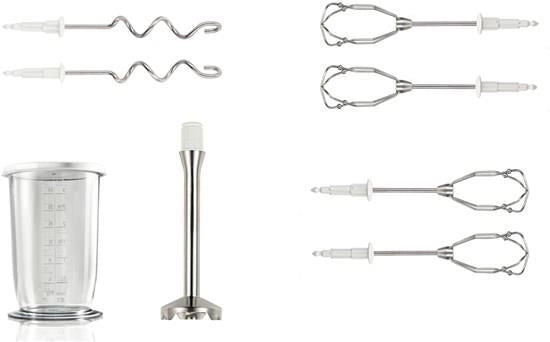 Bosch MFQ4075DE sbattitore Sbattitore manuale 550 W Argento, Bianco