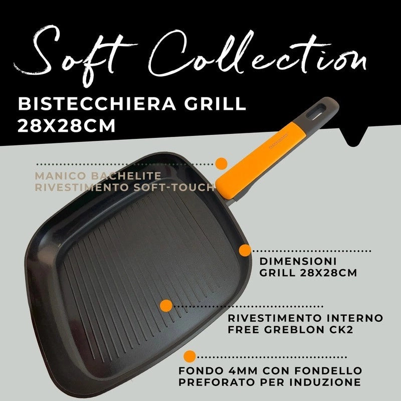 Bistecchiera Linea Soft Collection 28x28 cm