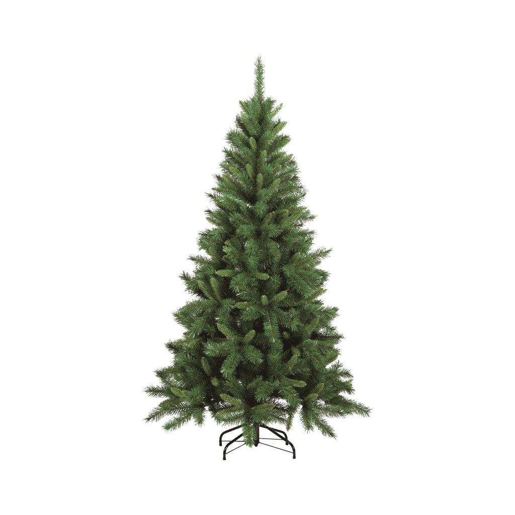 Albero di Natale Sugarplum, Albero artificiale extra folto, Albero effetto reale in PVC, 731 rami, Altezza cm 210