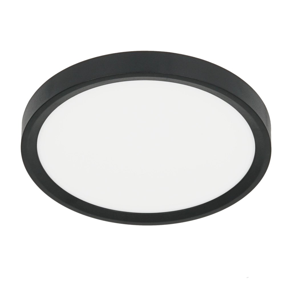 Plafoniera LED Milagro MAQ 18W 3CCT nera 23cm IP40