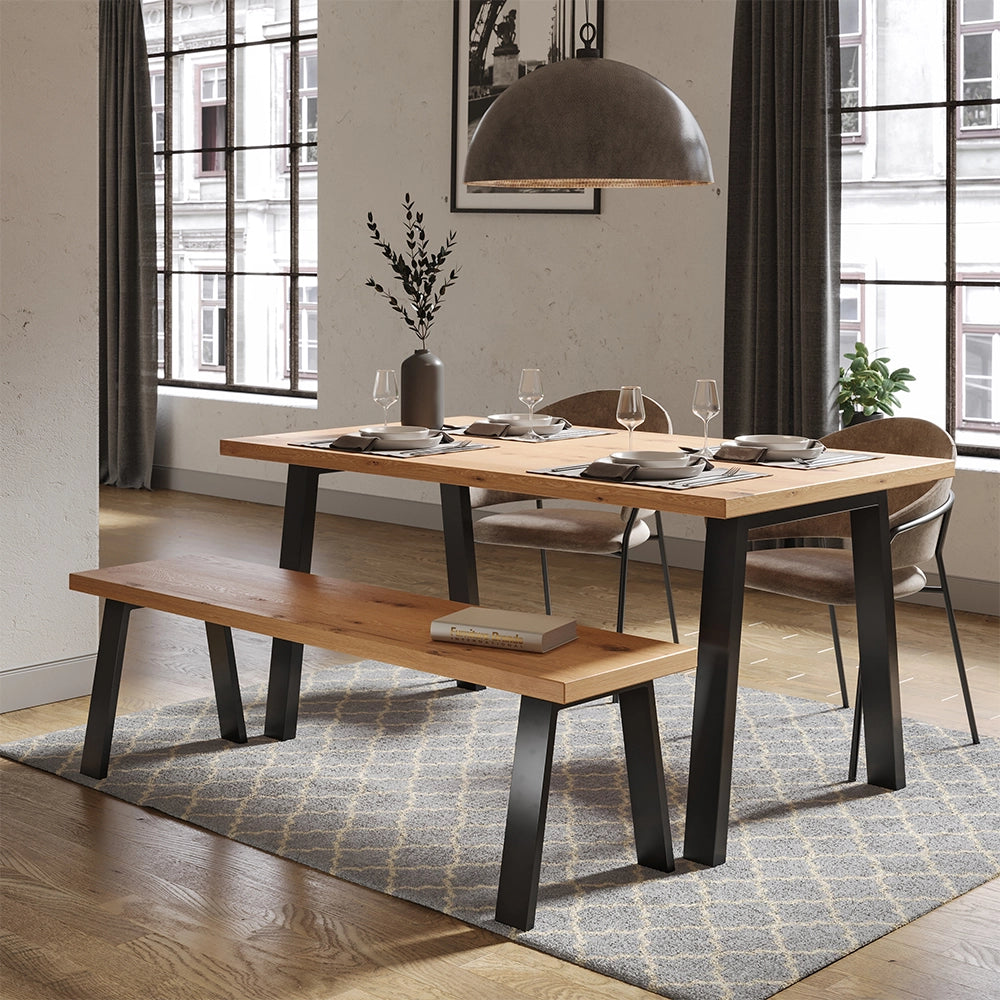 Vicco Gambe per tavolo Nero 45 x 42 cm A forma di U