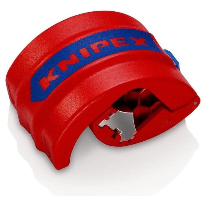 Knipex 90 22 10 BK BiX Tagliatubi per Tubi in Plastica e Manicotti Ø 20-50 mm colore Blu Rosso