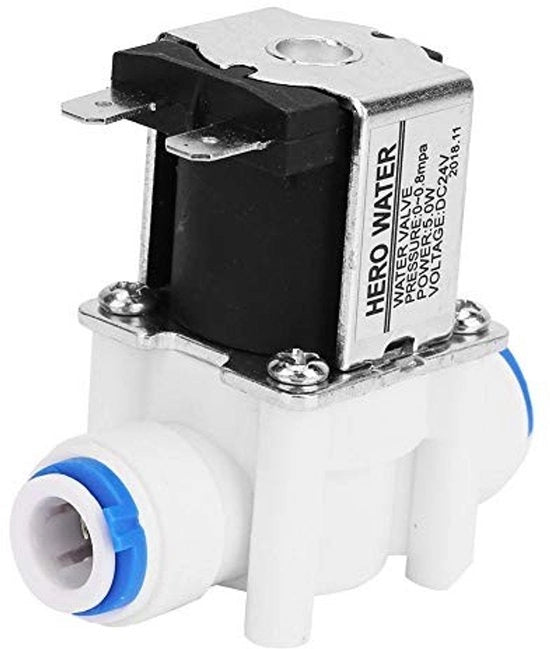 Vendita di acqua Solenoide 24V senza manopola - Valvola solenoide - Filtro acqua - Tubi PE 3/8 - Compatta - Materiali di alta qualità