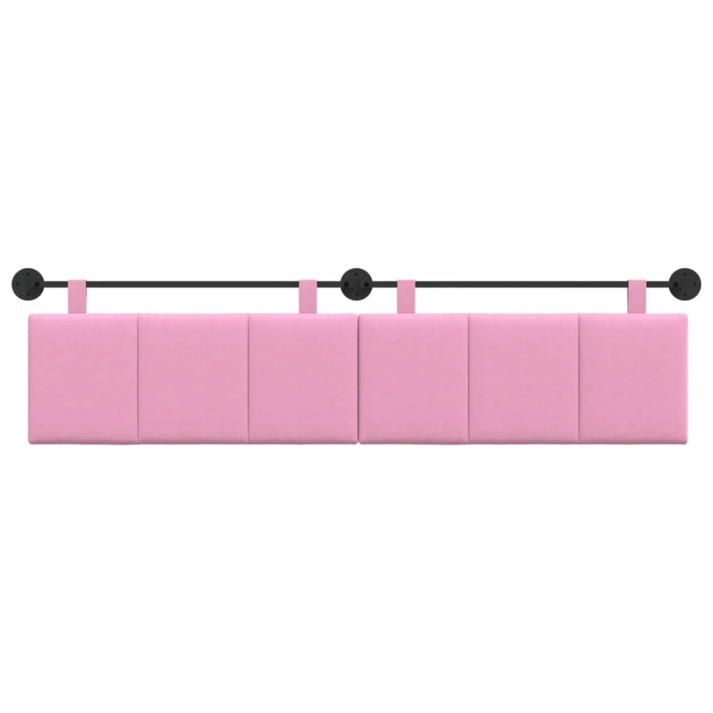 Testiera | Testata sospesa Rosa Tessuto