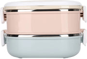 Termo Borsa Pranzo, 900 ml borsa pranzo in acciaio inossidabile, borsa termo per insalata, contenitore termico per alimenti, borsa pranzo portatile isolata, contenitore alimentare per bambini e adulti