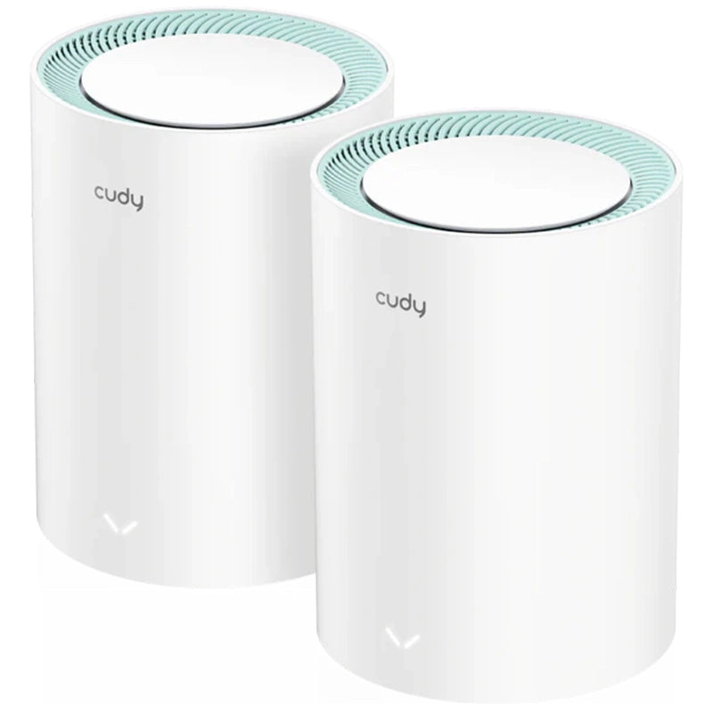 CUDY M1500(2-PACK) - MESH SYSTEM AX1500 WI-FI AC1200 WI-FI 6 GIGABIT - 2 NODI