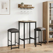 Sgabello da bar 2 pcs Grigio Chiaro 40 x 32 x 74 cm 8006218