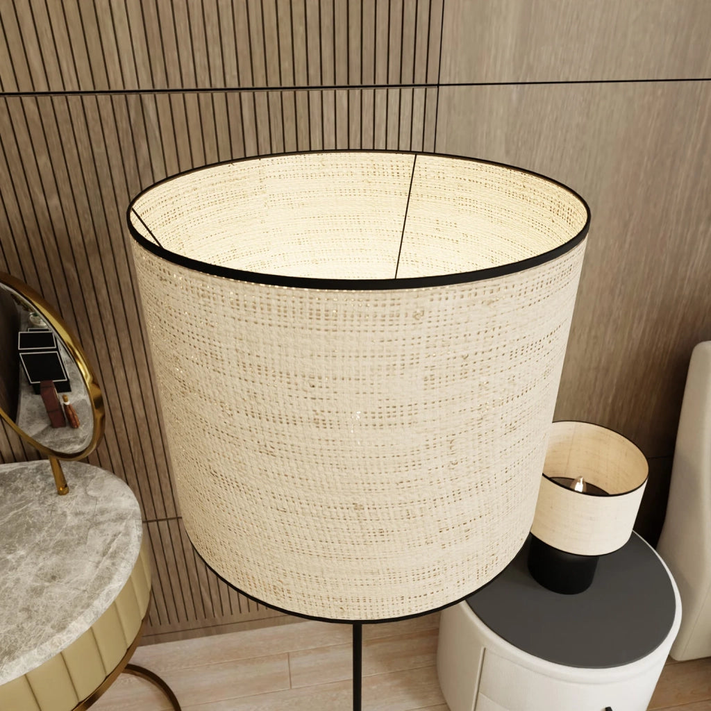 Piantana Minimal Enlil Acciaio Nero 1 Luce E27 Ip20