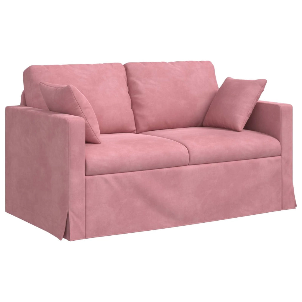 Divano Rosa 138 x 78 x 80 cm Velluto