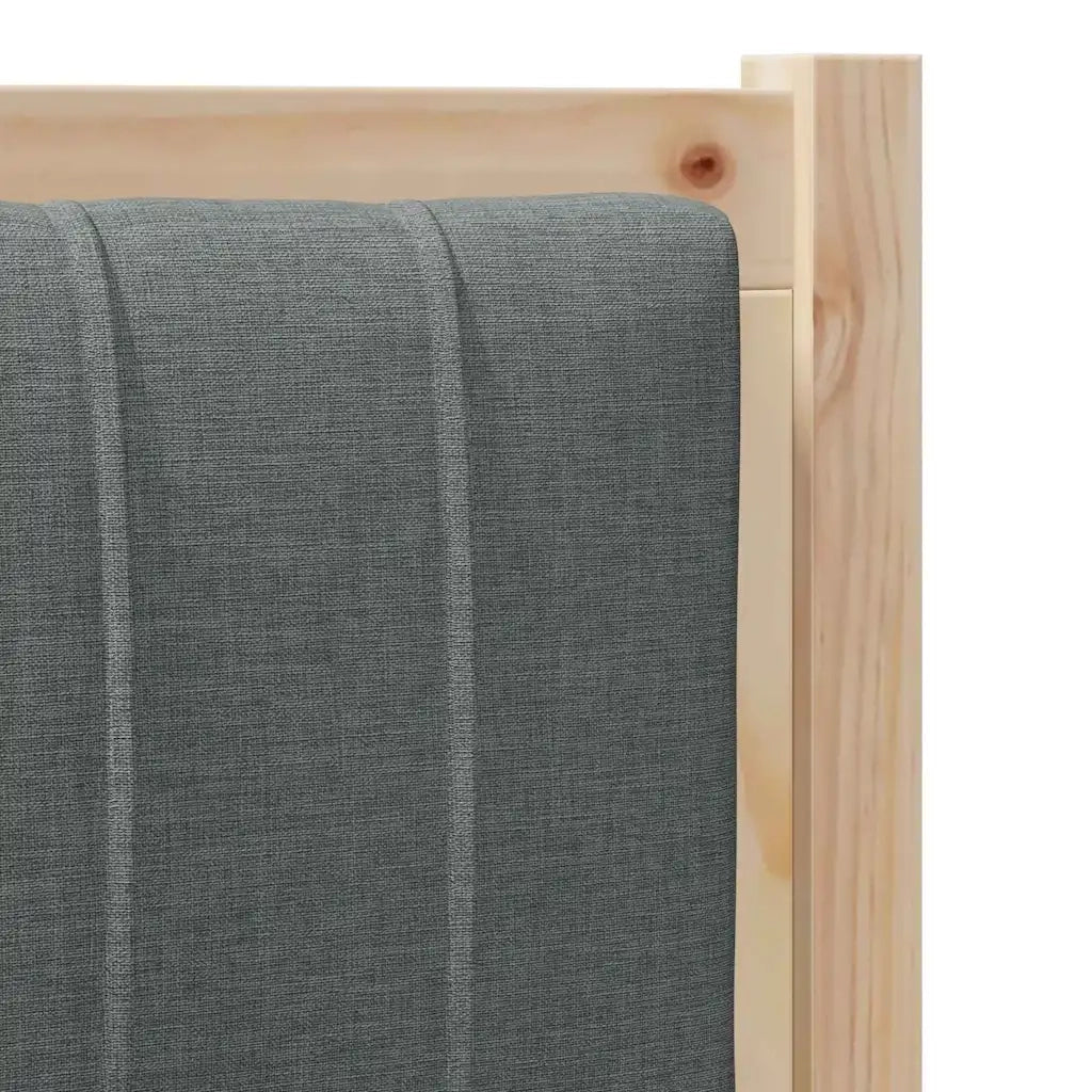 Testiera | Testata imbottita con Testiera | Testata Marrone 80 cm Pino massello