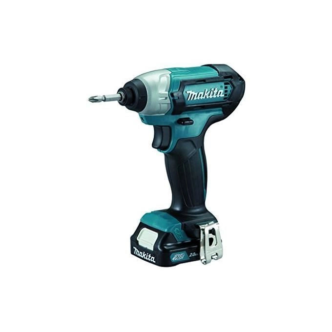 Makita TD110DSAJ CXT Avvitatore ad impulsi 10,8V 2Ah 110 Nm 2 Batterie Li-Ion con Caricatore e Valigetta Makpac