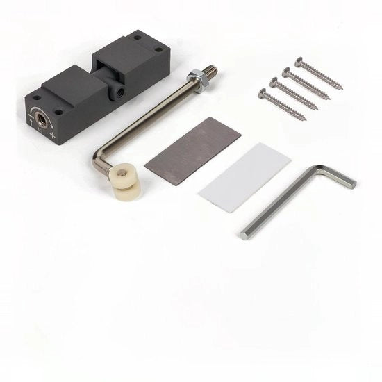 Serratura automatica per porte - Regolabile - Bloccaggio porta - Serratura per interni - Resistente a shock - Montaggio facile - Chiusura porta