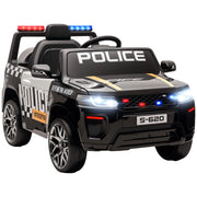 Auto Polizia Bambini Telecomando ¨C Minimal ¨C Nero