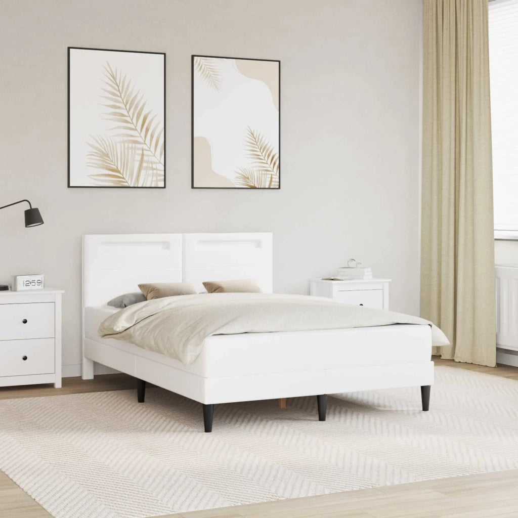 Struttura del letto con strisce LED 2 pcs Similpelle 3414993