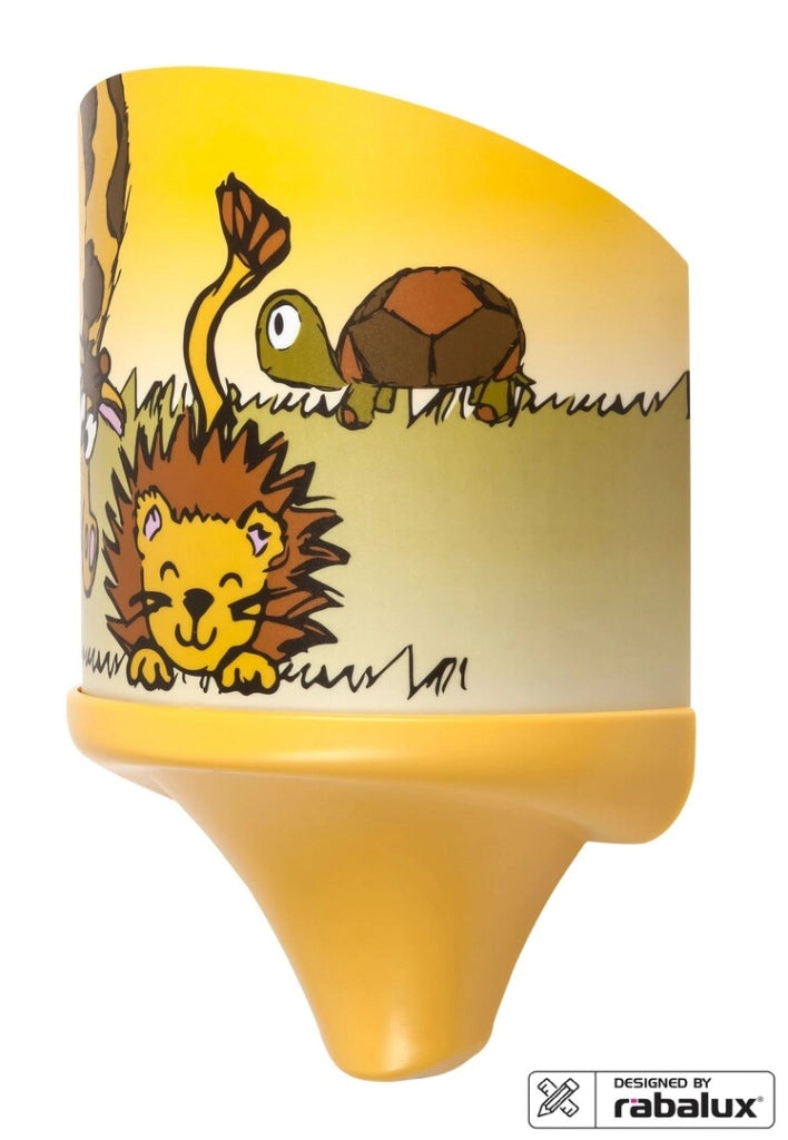 Applique bimbi da parete Leon Rabalux 4571 E14 multicolore