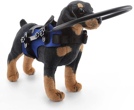 Collare per Cane con Freno Regolabile - Cervello Antibottenti - Materiale Respirante - Leggero - Lavabile in Macchina - Attrezzo per Cane