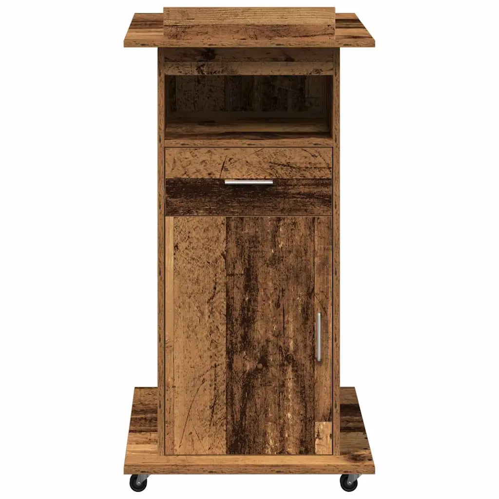 Podio Legno vecchio 55 x 55 x 107 cm Legno multistrato 862297