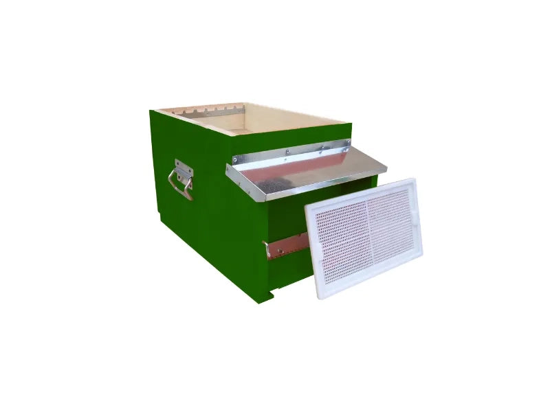 Arnia Dadant Blatt 10 favi solo nido fondo fisso antivarroa 21D 12kg - Verde