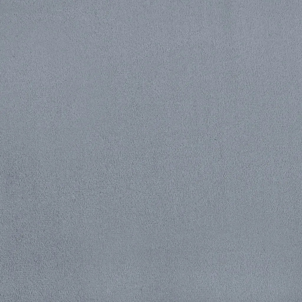 Sedie da Pranzo 4 pz Grigio Chiaro in Velluto 326104