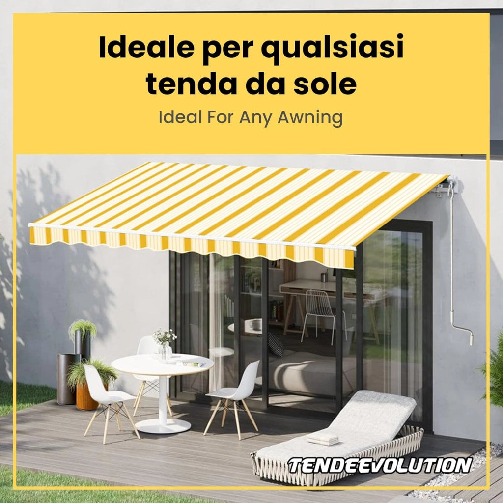 Asta Di Manovra Per Tenda Da Sole Varie Misure, Bastone Universale Per Tende (ANTRACITE 1,8 METRI)