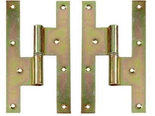 MASCHIETTI PER PERSIANE ALLA ROMANA- - mm.193x100 SX interasse mm.60 - 6 pezzi MRCAS