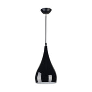 Lampada a sospensione moderna nera Struhm Justa E27 42W