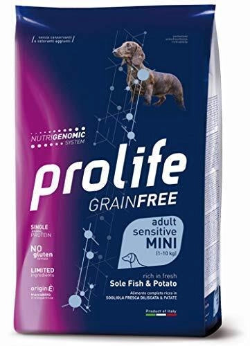 Prolife- Grain Free Adult Sensitive Sole Fish & Potato - Mini 7kg. SOGLIOLA F...