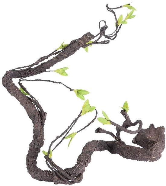 Decorazione per Terrario - Pianta Climatica Artificiale - Decorazione per Rettili - Sostenibile - Sicura - Disegno Flessibile