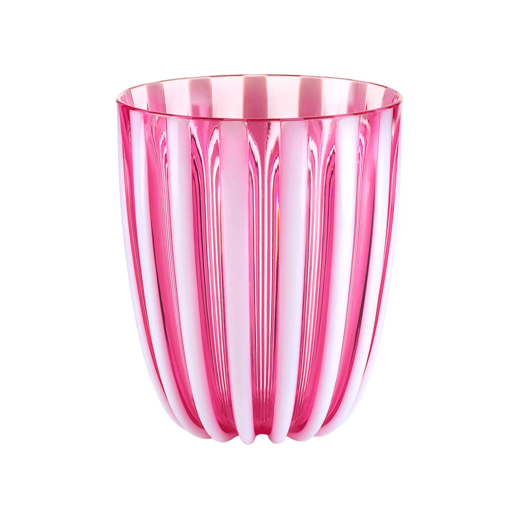 Bicchiere basso Dolcevita colore rosa  350 cc