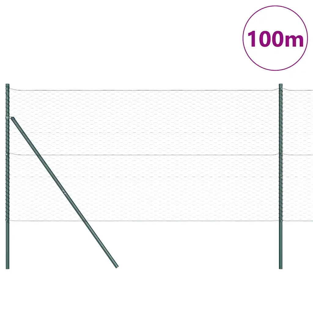 Palo della recinzione Grigio 100 x 1,2 m (rete da 36 mm)