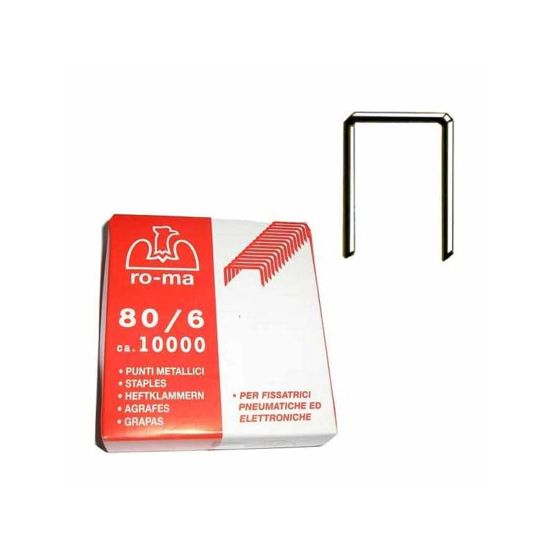 Punti mm 6 pz.10000 Bronzati 80/ 6 Maestri