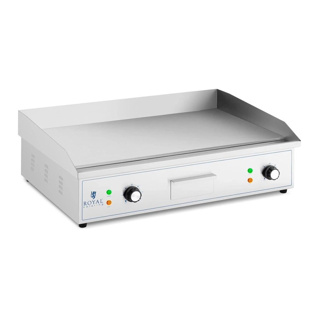 Piastra elettrica professionale - 727 x 420 mm - Superficie liscia - 4.400 watt 14_0004058