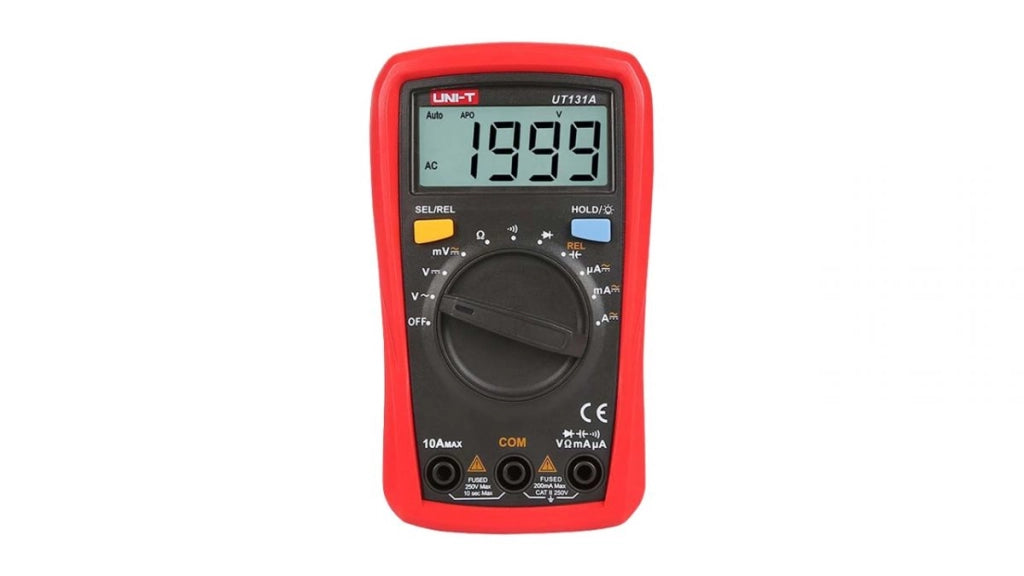 Multimetro digitale portatile LCD<br />tesione DC e AC fino a 250V